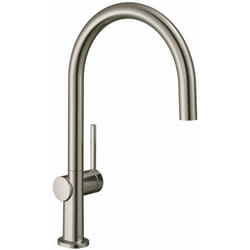 Hansgrohe M54 - Mitigeur d'évier Talis, simili inox 72804800