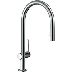 Mitigeur de cuisine 210 avec douchette extractible 2 jets chromé Talis M54 - Hansgrohe
