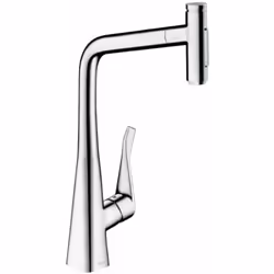 Mitigeur de cuisine avec douchette extractible ComfortZone 320 angle de rotation de 110°/ 150° jet laminaire et jet de douche ...