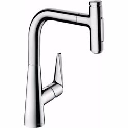 • ComfortZone 220 • bec orientable sur 2 niveaux 110° ou 150° • jet laminaire, jet pluie • jet de douche blocable, remise à z ...