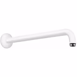 Bras de douche M 38,9 cm Blanc mat