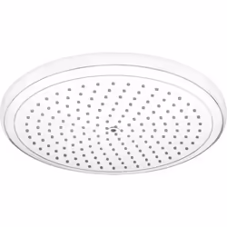 Douche de tête 280 1 jet - HANSGROHE - Blanc mat - Métal - Economie deau Non
