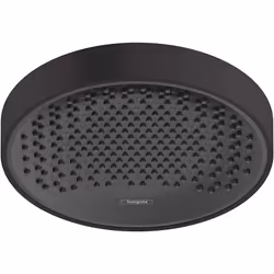 Caractéristiques de la douche de tête 250 1 jet, Noir mat Hansgrohe Rainfinity (26228670) : Dimension : 250mm Jet PowderRain  ...