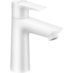 Mitigeur lavabo Talis E 110, sans tirette ni vidage blanc mat