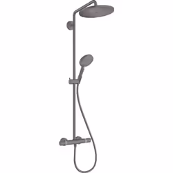 Se compose de : Douche de tête, douche à main, thermostat de douche, tuyau de douche, vanne à glissière. débit maximum à 3bar ...