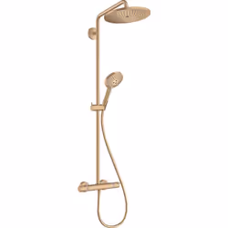 Description générale Le kit de douche mural Showerpipe 280 de Hansgrohe propose une expérience de douche luxueuse grâce à sa  ...