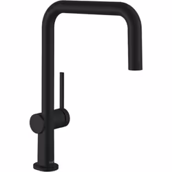 hansgrohe Talis M54 1x mitigeur de cuisine monocommande U 220 ComfortZone 220 Zone de pivotement réglable sur 4 niveaux à 60° ...