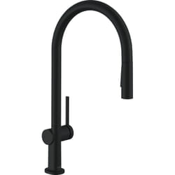 Hansgrohe - Talis M54 Mitigeur de cuisine 210 EcoSmart avec douchette extractible 2jets Noir mat