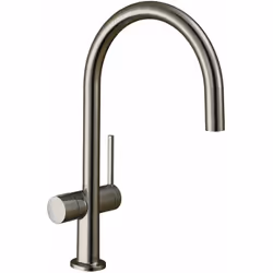 Mitigeur de cuisine Talis M54 220 robinet d’arrêt pour sortie amplitude de rotation réglable sur 4 plages de 60°, 110°, 150°  ...