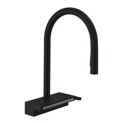 Robinet de cuisine avec douchette Aquno Select M81 170 3 jets noir mat