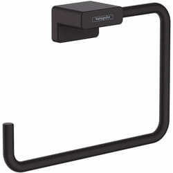 Anneau Porte serviette AddStoris Noir Mat - Hansgrohe