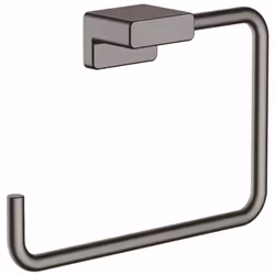 Crochet carré pour serviette matériau : métal dimensions : 189 x 120 x 41 mm finition de surface chrome noir brossé installat ...