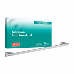 hansgrohe AddStoris Badetuchhalter 41747000 Distance de perçage 626 mm