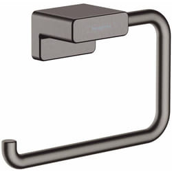 Porte-papier WC noir chromé brossé AddStoris