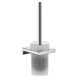 AddStoris - Brosse wc murale, verre mat / chrome 41752000 - Hansgrohe