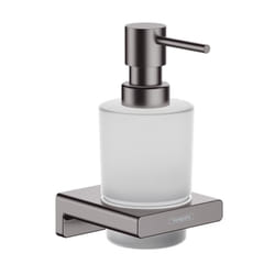 Distributeur de savon liquide noir chromé brossé AddStoris