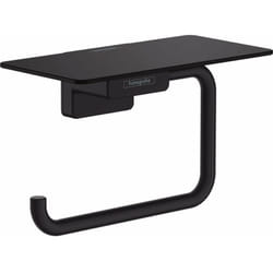 Porte papier wc avec tablette AddStoris Noir Mat - Hansgrohe