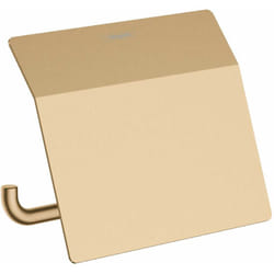 AddStoris - Porte-papier toilette avec couvercle, bronze brossé 41753140 - Hansgrohe