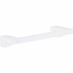 Poignée pour porte de douche longueur : 400 mm pour une épaisseur de verre : 6-12 mm diamètre du trou : 6 mm entraxe des orif ...