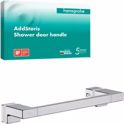 hansgrohe AddStoris 1x poignée de douche Le design clair dégage de la valeur et sharmonise parfaitement avec les mitigeurs mo ...
