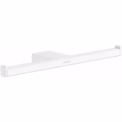 Porte-rouleaux inox dimensions : 300 x 78 x 21 mm pour 2 rouleaux de papier toilette matériau : métal finition de surface : b ...