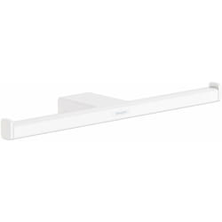 Porte-papier double 300 mm blanc mat AddStoris - Hansgrohe