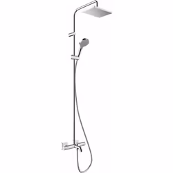 Description générale Le kit de baignoire mural Showerpipe 230 avec EcoSmart est un système de douche complet alliant design m ...