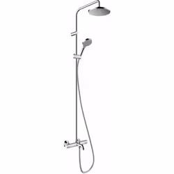 Description générale Le kit de baignoire mural Showerpipe 200 avec EcoSmart offre une expérience de douche luxueuse et économ ...