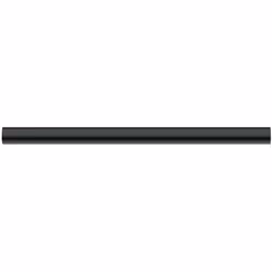 Tube droit finition : noir mat matériau : laiton longueur : 500 mm sans bordure dimensions des arrivées : G 11⁄4