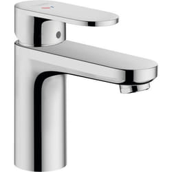 Mitigeur lavabo Vernis Blend 100 CoolStart Chromé avec tirette et vidage synthétique