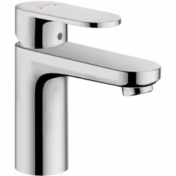 Mitigeur de lavabo conception : chrome montage monotrou levier de commande métallique ComfortZone 100 bec 108 mm jet normal a ...