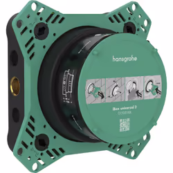 Description générale La hansgrohe iBox Universal 2 est la solution idéale pour une installation encastrée de robinetteries de ...