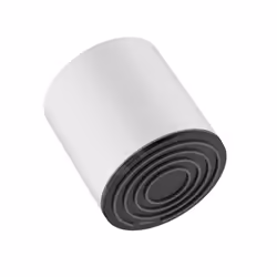 Pommeau de douche HANSGROHE PULSIFY - 1 jet - Ecosmart - Blanc mat