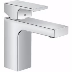 Mitigeur de lavabo conception : chrome montage monotrou levier de commande métallique ComfortZone 100 bec 110 mm jet normal a ...