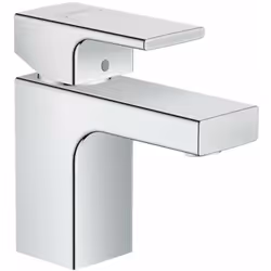 Mitigeur de lavabo conception : chrome montage monotrou levier de commande métallique ComfortZone 70 bec 89 mm jet normal ave ...