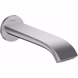 Bec de baignoire Vivenis mural longueur : 202 mm jet WaterfallStream finition de surface : chrome raccord G 1/2 rosace de rec ...