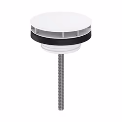 Les avantages de la bonde lavabo à écoulement libre HANSGROHE blanc mat : Eviter les débordement des vasques sans trop plein  ...