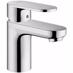 Mitigeur de lavabo avec conduit d’eau à isolation thermique conception : chrome montage monotrou levier de commande métalliqu ...