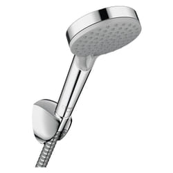 Vernis Blend Set de douche avec support mural, Douchette 100 Vario 2 jets EcoSmart, Flexible 160cm, Chrome (26278000) - Hansgrohe