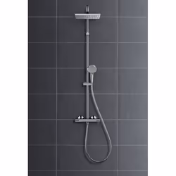 Hansgrohe Showerpipe 230 système de douche 2 tête(s) Mur Noir