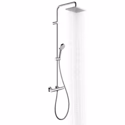 Hansgrohe Showerpipe 230 système de douche 2 tête(s) Mur Noir