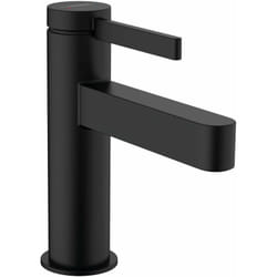 Finoris - Mitigeur de lavabo 100, vidage Push-Open, EcoSmart, noir mat 76010670 - Hansgrohe