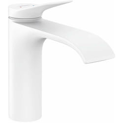 Vivenis - Mitigeur de lavabo 110, EcoSmart, blanc mat 75022700 - Hansgrohe