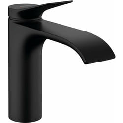 Vivenis - Mitigeur de lavabo 110, avec vidage, EcoSmart, noir mat 75020670 - Hansgrohe