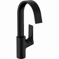 Mitigeur de lavabo Vivenis 210 avec bec pivotant commande à levier jet WaterfallStream bec rotatif sur 120° cartouche céramiq ...
