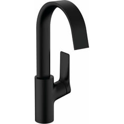 Vivenis - Mitigeur de lavabo 210, avec vidage et bec rotatif, EcoSmart, noir mat 75030670 - Hansgrohe