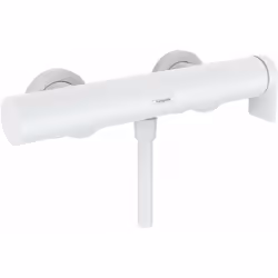 Robinetterie de douche murale Vivenis, sans accessoire commande à levier entraxe : 150 mm cartouche céramique avec limiteur d ...