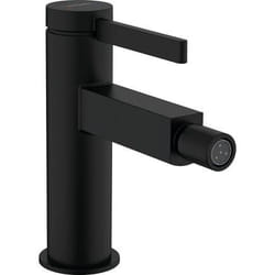 Mitigeur de bidet, bonde Push-Open noir mat Finoris