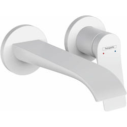 Vivenis - Mitigeur de lavabo encastré, installation 2 trous, EcoSmart, blanc mat 75050700 - Hansgrohe