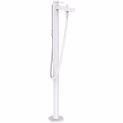 hansgrohe Finoris 1x Mitigeur monocommande pour baignoire au sol saillie 210 mm avec jusquà 20,6 l/min, débit pour la pomme d ...